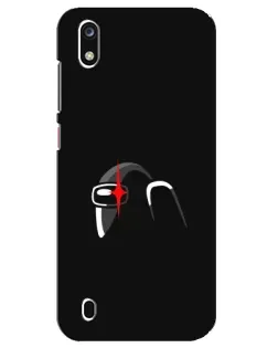 Чехол для ZTE Blade A7 (2019) с картинкой «Among Us шлем» Чехол для ZTE Blade A7 (2019) с картинкой «Among Us шлем»