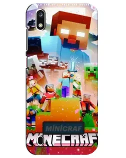 Чехол для ZTE Blade A7 (2019) с картинкой «Minecraft герои игры» Чехол для ZTE Blade A7 (2019) с картинкой «Minecraft герои игры»