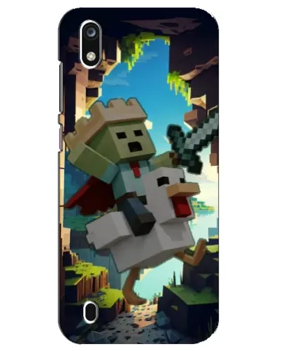 Чехол для ZTE Blade A7 (2019) с картинкой «Стив и гусь» Чехол для ZTE Blade A7 (2019) с картинкой «Стив и гусь»