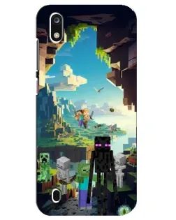 Чехол для ZTE Blade A7 (2019) с картинкой «Эндермен в лесу» Чехол для ZTE Blade A7 (2019) с картинкой «Эндермен в лесу»
