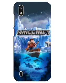 Чехол для ZTE Blade A7 (2019) с картинкой «Minecraft ледяной мир» Чехол для ZTE Blade A7 (2019) с картинкой «Minecraft ледяной мир»
