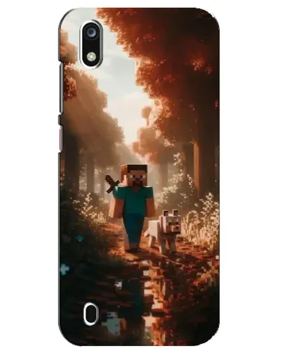 Чехол для ZTE Blade A7 (2019) с картинкой «Стив в лесу» Чехол для ZTE Blade A7 (2019) с картинкой «Стив в лесу»