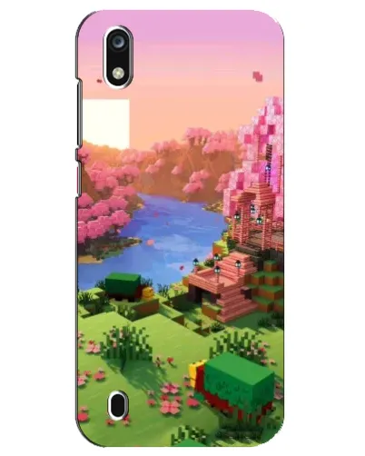 Чехол для ZTE Blade A7 (2019) с картинкой «Розовое дерево Minecraft» Чехол для ZTE Blade A7 (2019) с картинкой «Розовое дерево Minecraft»