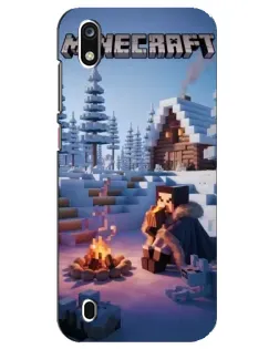 Чехол для ZTE Blade A7 (2019) с картинкой «Зимний Minecraft» Чехол для ZTE Blade A7 (2019) с картинкой «Зимний Minecraft»