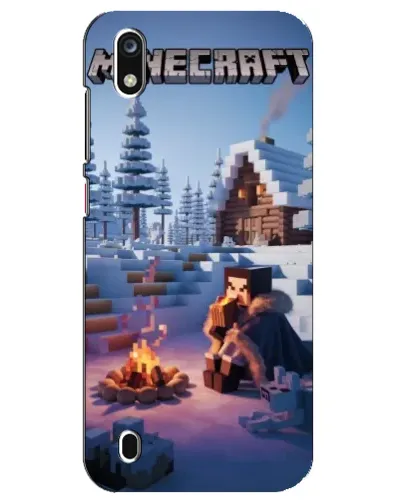 Чехол для ZTE Blade A7 (2019) с картинкой «Зимний Minecraft» Чехол для ZTE Blade A7 (2019) с картинкой «Зимний Minecraft»