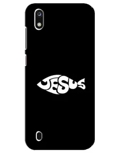 Чехол для ZTE Blade A7 (2019) с картинкой «Рыба Jesus»