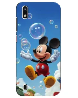 Чехол для ZTE Blade A7 (2019) с картинкой «Mickey и мыльные пузыри» Чехол для ZTE Blade A7 (2019) с картинкой «Mickey и мыльные пузыри»