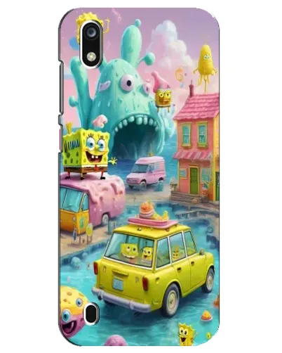 Чехол для ZTE Blade A7 (2019) с картинкой «Монстр-трак приключения»