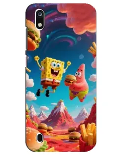 Чехол для ZTE Blade A7 (2019) с картинкой «Космический фастфуд» Чехол для ZTE Blade A7 (2019) с картинкой «Космический фастфуд»