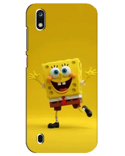 Чехол для ZTE Blade A7 (2019) с картинкой «Позитивный Губка Боб»