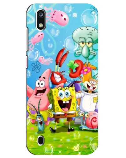 Чехол для ZTE Blade A7 (2019) с картинкой «Губка Боб и друзья» Чехол для ZTE Blade A7 (2019) с картинкой «Губка Боб и друзья»