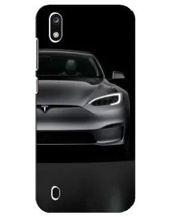 Чехол для ZTE Blade A7 (2019) с картинкой «Tesla Model S Look»