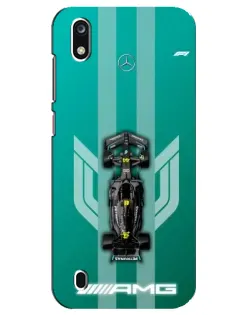Чехол для ZTE Blade A7 (2019) с картинкой «Mercedes AMG Petronas»