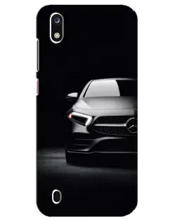 Чехол для ZTE Blade A7 (2019) с картинкой «Свет фар Mercedes»