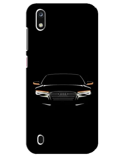 Чехол для ZTE Blade A7 (2019) с картинкой «Audi — ночной контур»