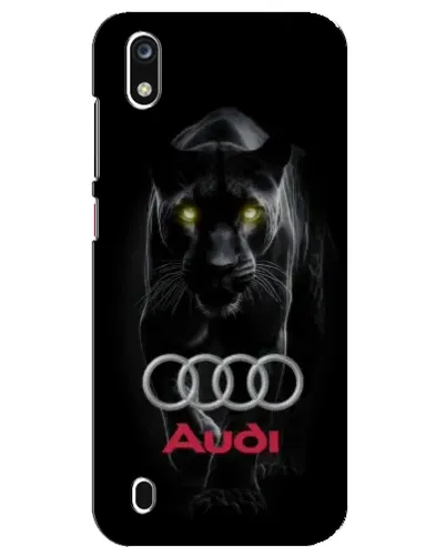 Чехол для ZTE Blade A7 (2019) с картинкой «Пантера и Audi»