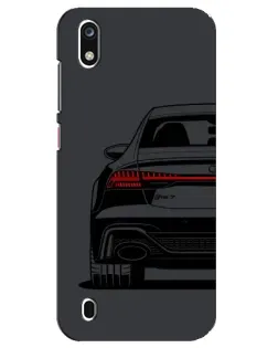 Чехол для ZTE Blade A7 (2019) с картинкой «Задняя часть Audi — арт»