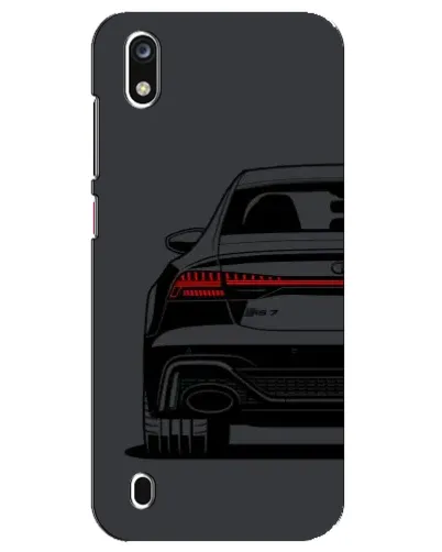 Чехол для ZTE Blade A7 (2019) с картинкой «Задняя часть Audi — арт»