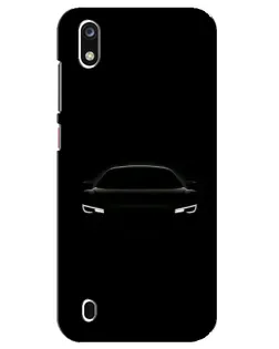 Чехол для ZTE Blade A7 (2019) с картинкой «Взгляд Audi в темноте»
