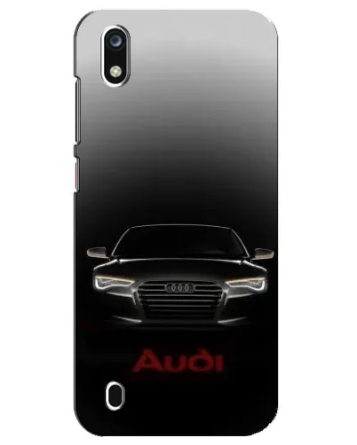 Чехол для ZTE Blade A7 (2019) с картинкой «Audi — градиентный контур»