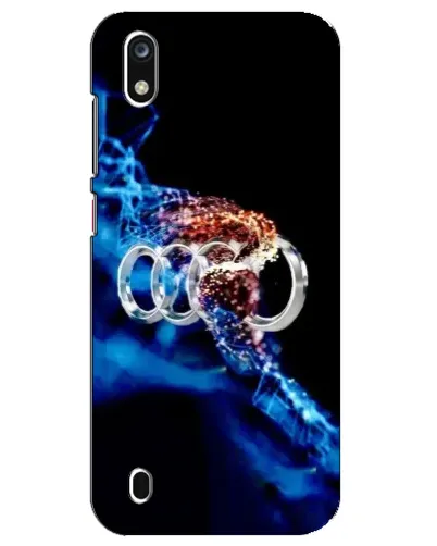 Чехол для ZTE Blade A7 (2019) с картинкой «Энергия лого Audi»