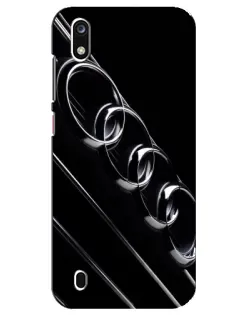 Чехол для ZTE Blade A7 (2019) с картинкой «Audi — абстрактные кольца»