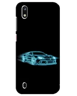 Чехол для ZTE Blade A7 (2019) с картинкой «Неоновый контур Lamborghini» Чехол для ZTE Blade A7 (2019) с картинкой «Неоновый контур Lamborghini»