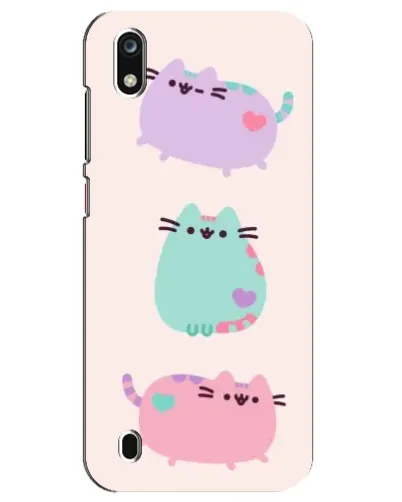 Чехол для ZTE Blade A7 (2019) с картинкой «Pusheen трио» Чехол для ZTE Blade A7 (2019) с картинкой «Pusheen трио»
