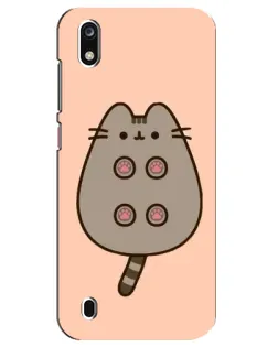 Чехол для ZTE Blade A7 (2019) с картинкой «Пушин пузиком кверху»