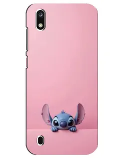 Чехол для ZTE Blade A7 (2019) с картинкой «Stitch выглядывает» Чехол для ZTE Blade A7 (2019) с картинкой «Stitch выглядывает»