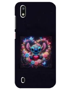 Чехол для ZTE Blade A7 (2019) с картинкой «Stitch в цветах» Чехол для ZTE Blade A7 (2019) с картинкой «Stitch в цветах»