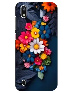 Чехол для ZTE Blade A7 (2019) с картинкой «Цветочная феерия»