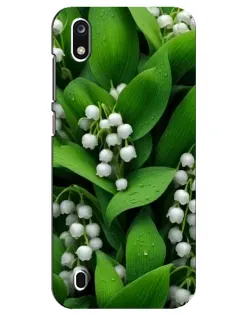 Чехол для ZTE Blade A7 (2019) с картинкой «Ландыши в зелени»