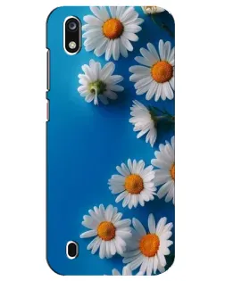 Чехол для ZTE Blade A7 (2019) с картинкой «Белоснежные маргаритки»