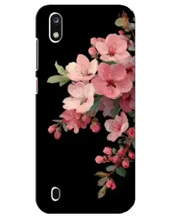 Чехол для ZTE Blade A7 (2019) с картинкой «Розовая ветка сакуры»