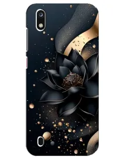 Чехол для ZTE Blade A7 (2019) с картинкой «Черный лотос»