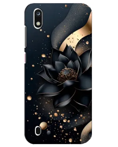 Чехол для ZTE Blade A7 (2019) с картинкой «Черный лотос»