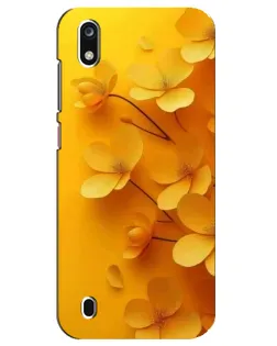 Чехол для ZTE Blade A7 (2019) с картинкой «Золотые лепестки»
