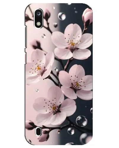 Чехол для ZTE Blade A7 (2019) с картинкой «Нежная сакура и капли» Чехол для ZTE Blade A7 (2019) с картинкой «Нежная сакура и капли»