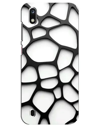 Чехол для ZTE Blade A7 (2019) с картинкой «Белая объемная сетка» Чехол для ZTE Blade A7 (2019) с картинкой «Белая объемная сетка»