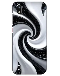 Чехол для ZTE Blade A7 (2019) с картинкой «Черно-белая спираль» Чехол для ZTE Blade A7 (2019) с картинкой «Черно-белая спираль»