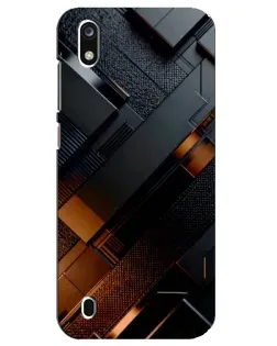 Чехол для ZTE Blade A7 (2019) с картинкой «Черные геометрические блоки» Чехол для ZTE Blade A7 (2019) с картинкой «Черные геометрические блоки»