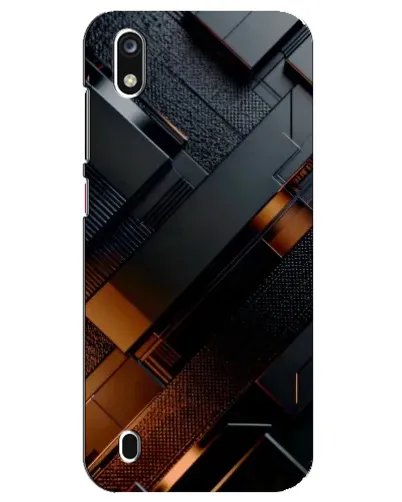 Чехол для ZTE Blade A7 (2019) с картинкой «Черные геометрические блоки» Чехол для ZTE Blade A7 (2019) с картинкой «Черные геометрические блоки»