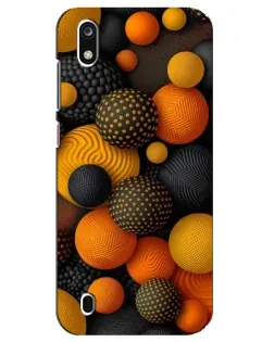 Чехол для ZTE Blade A7 (2019) с картинкой «Объемные оранжевые сферы» Чехол для ZTE Blade A7 (2019) с картинкой «Объемные оранжевые сферы»