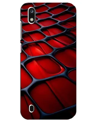 Чехол для ZTE Blade A7 (2019) с картинкой «Красная глянцевая сетка» Чехол для ZTE Blade A7 (2019) с картинкой «Красная глянцевая сетка»