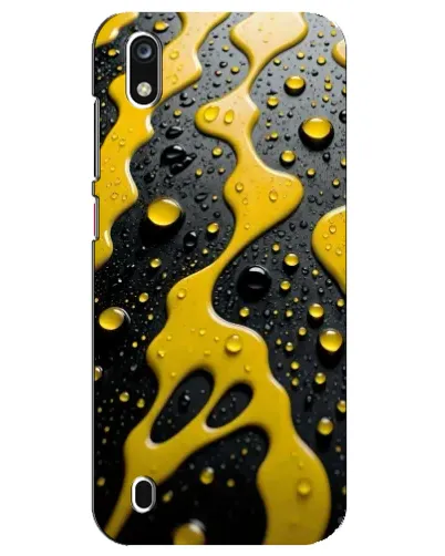 Чехол для ZTE Blade A7 (2019) с картинкой «Жидкое желтое золото» Чехол для ZTE Blade A7 (2019) с картинкой «Жидкое желтое золото»