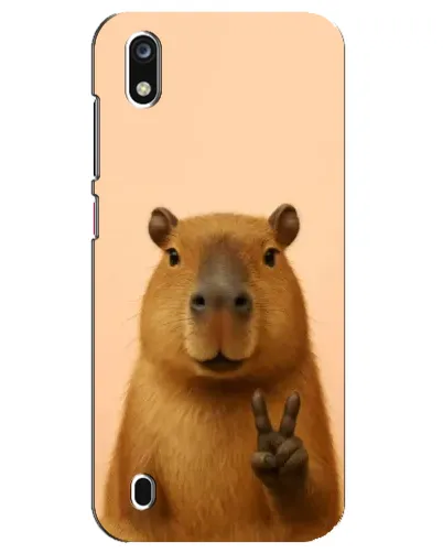 Чехол для ZTE Blade A7 (2019) с картинкой «Капибара виктория»