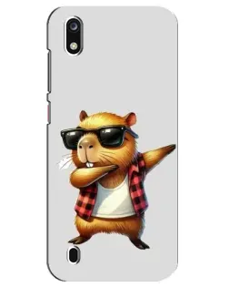 Чехол для ZTE Blade A7 (2019) с картинкой «Капибара рэпер даб»