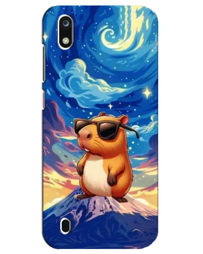 Чехол для ZTE Blade A7 (2019) с картинкой «Капибара Ван Гога»