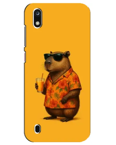 Чехол для ZTE Blade A7 (2019) с картинкой «Капибара на отдыхе»